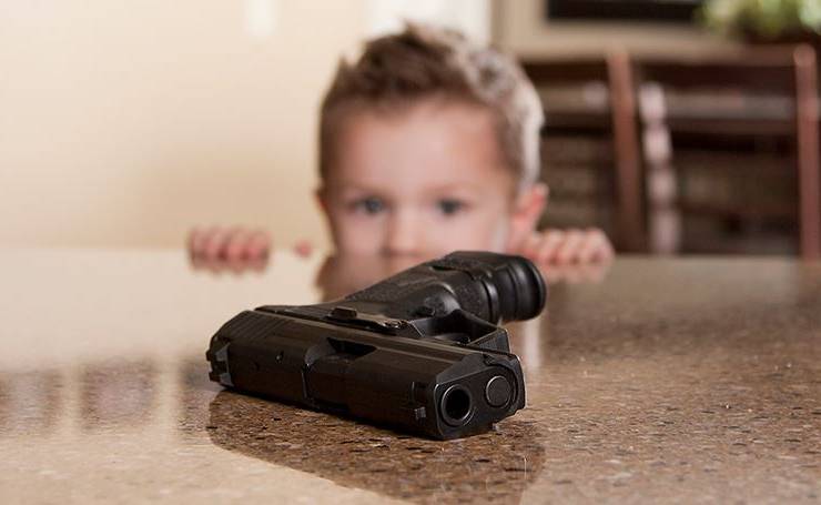 Is It Safe to Have a Gun in a House With Children?