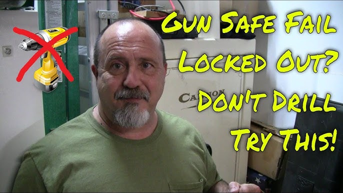 how to fix gun safe lock